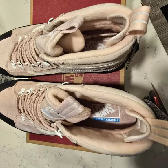 VANS Sk8-Hi DR MTE-2 Waterproof Hiking Boots Shoes ROSE SMOKE MEN'S SIZE 12 NEW - Picture 11 of 15